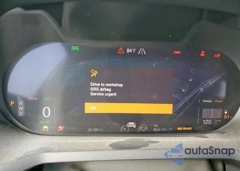 2021 Polestar 2 из США, поврежденный, VIN LPSED3KA6ML006397